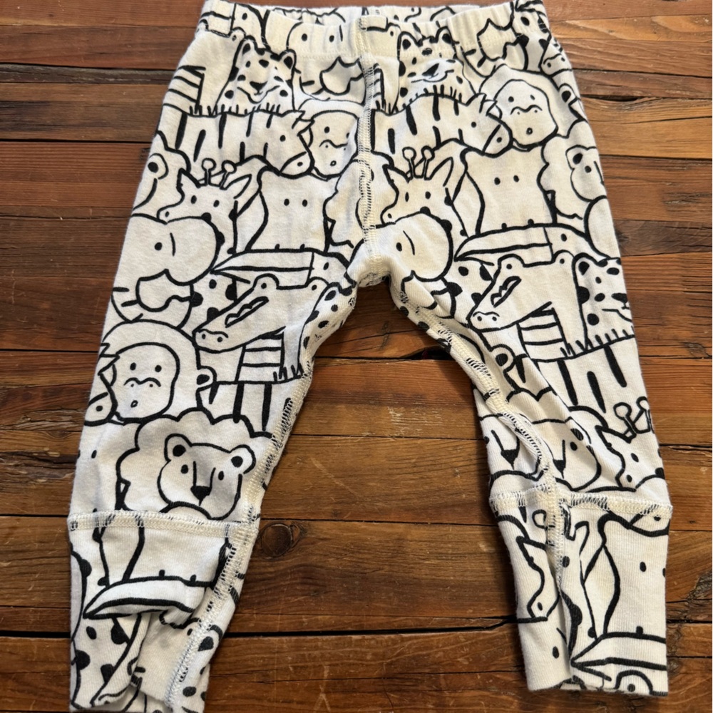 Hanna Andersson Zoo Animal Pants 3-6 months